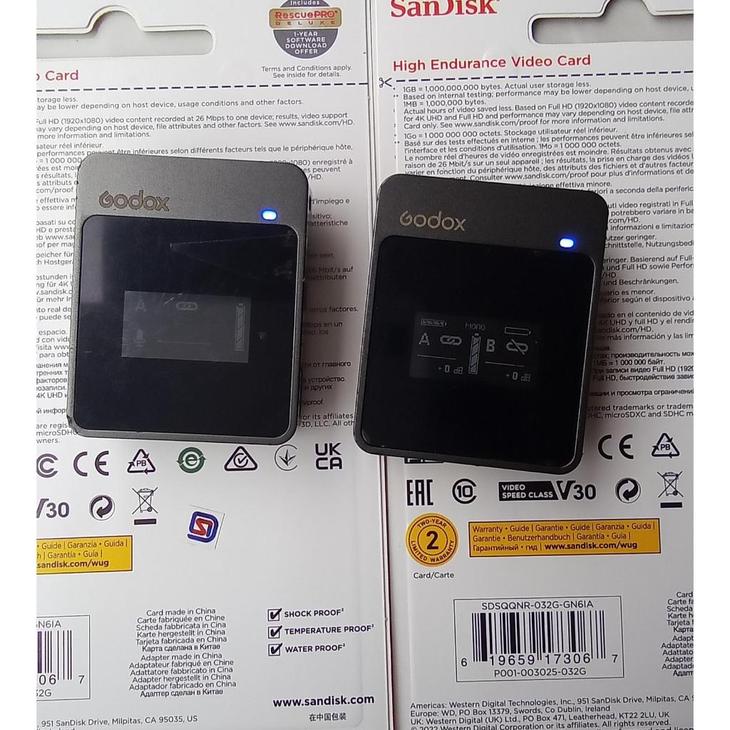 Godox MoveLink M2 2-Person Wireless Microphone System Mic - Original - GODOX M2 - Bekas