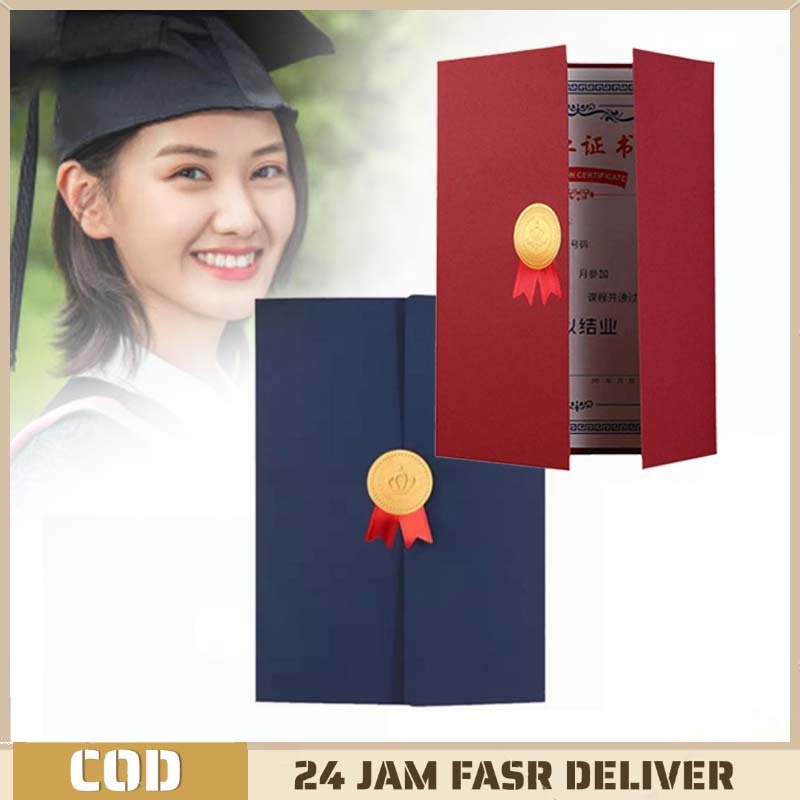 Map Sertifikat A4 Sampul Sertifikat Plastik Map Raport Cover Map Sampul Ijazah Tebal dan Kuat