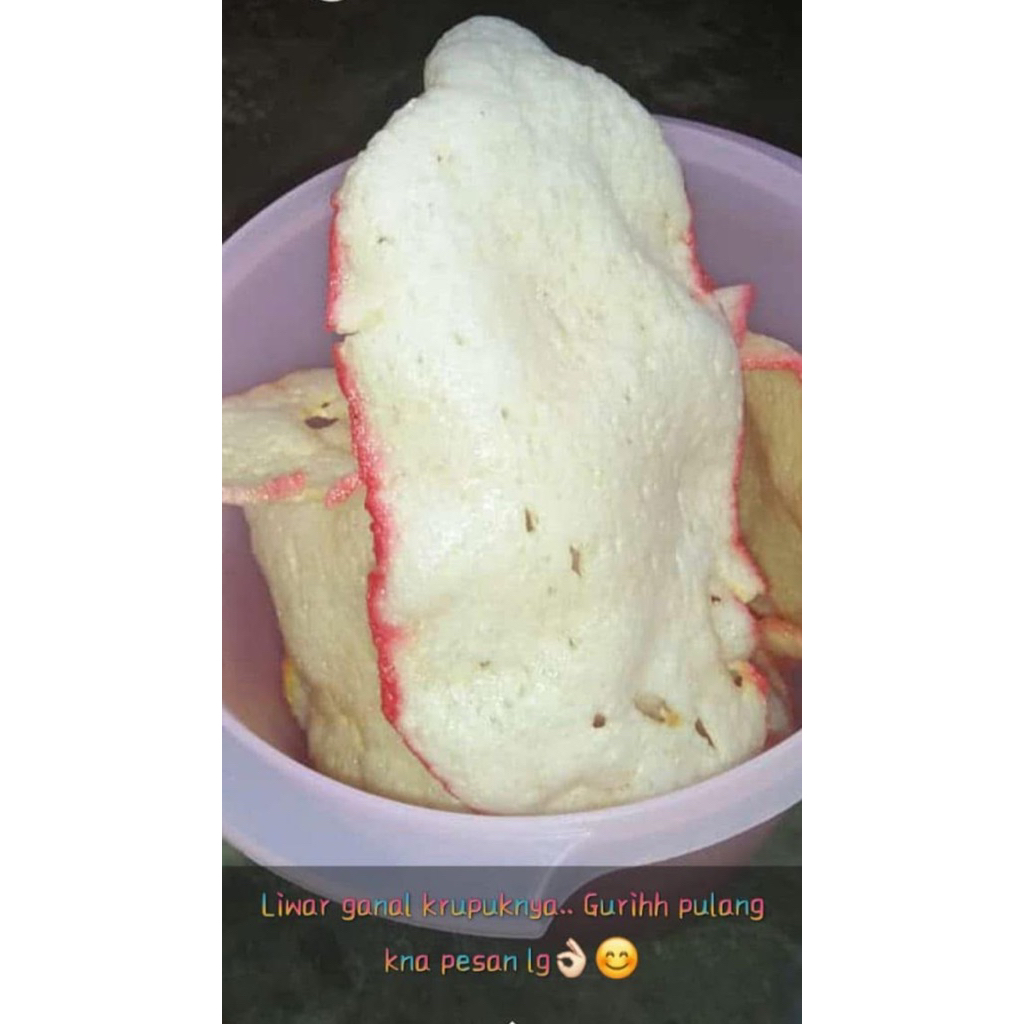 KERUPUK UDANG ASLI RAMPA CENGAL ( KOTABARU )