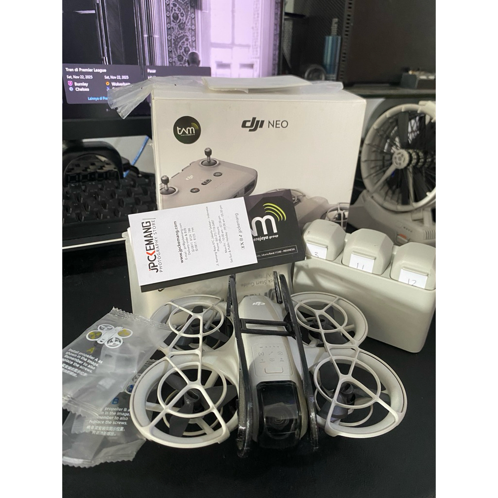 Drone Dji Neo + 3 Battery + Hub Second