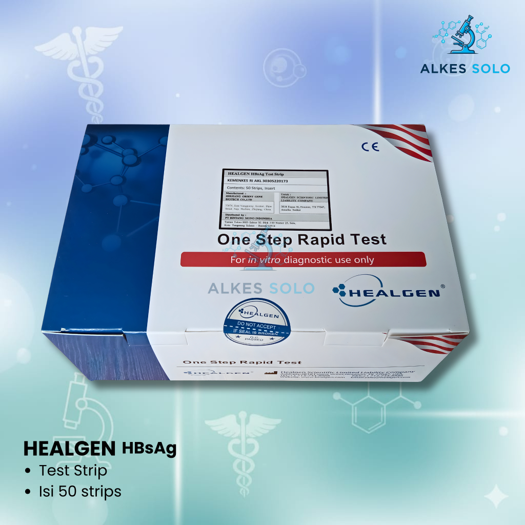HBsAg TEST STRIP (50 TEST) | HEALGEN