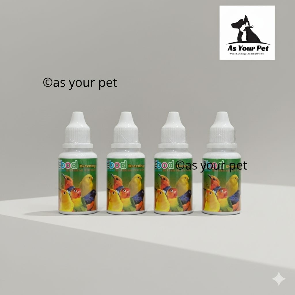 Ebod Breeding Vitamin Ternak Kenari Lovebird Membuat Birahi Telur Isi