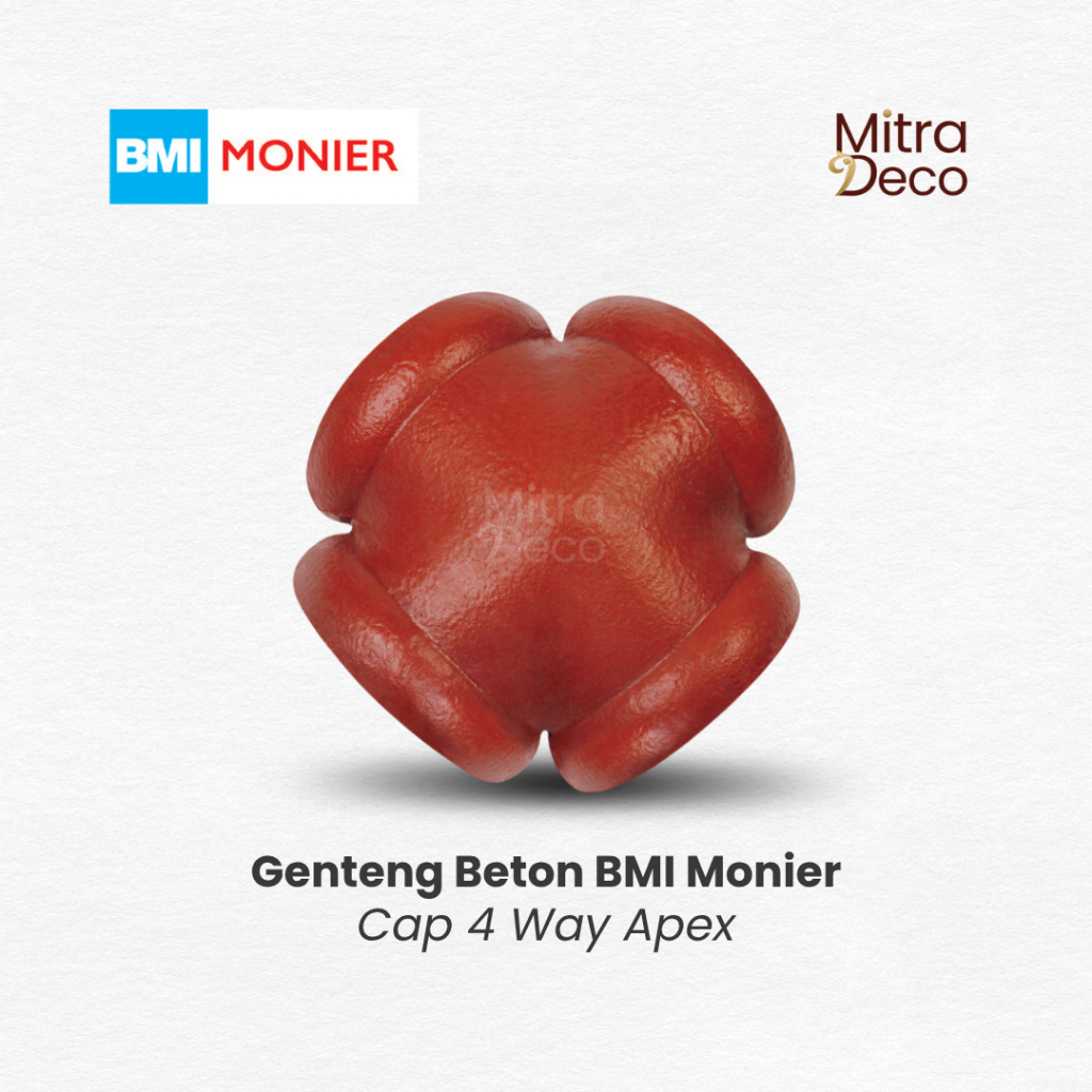 BMI Monier Aksesoris Genteng Cap 4 Way Apex