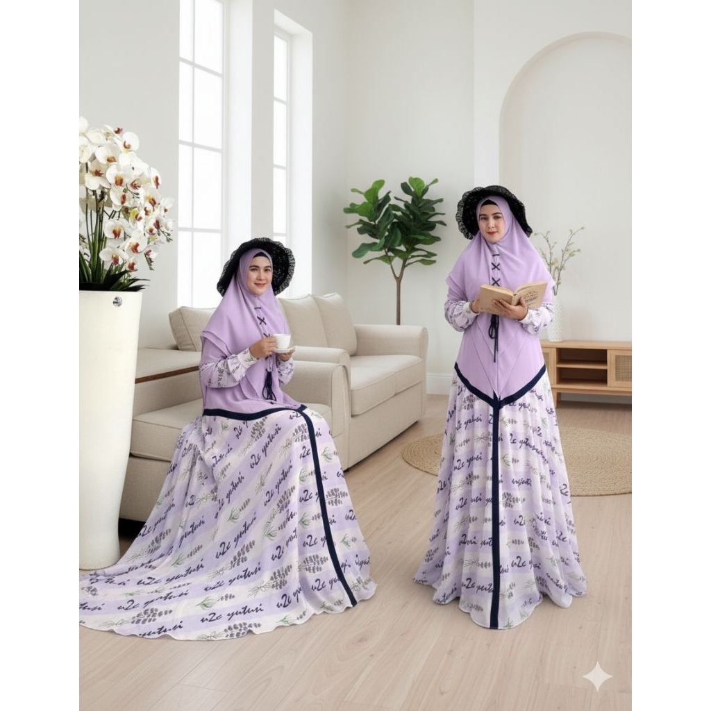gamis syari arizah syari by u2c