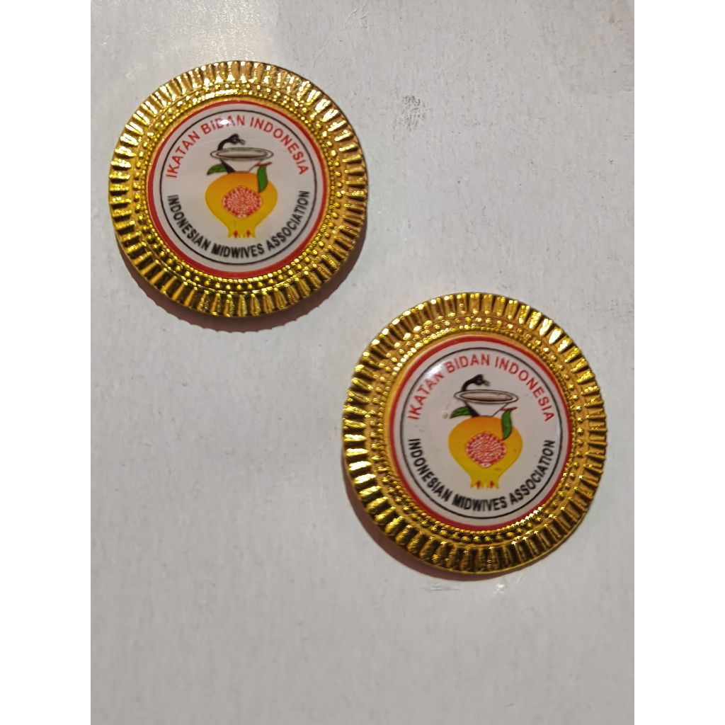 PIN GERIGI PENITI LOGO IBI / IKATAN BIDAN INDONESIA