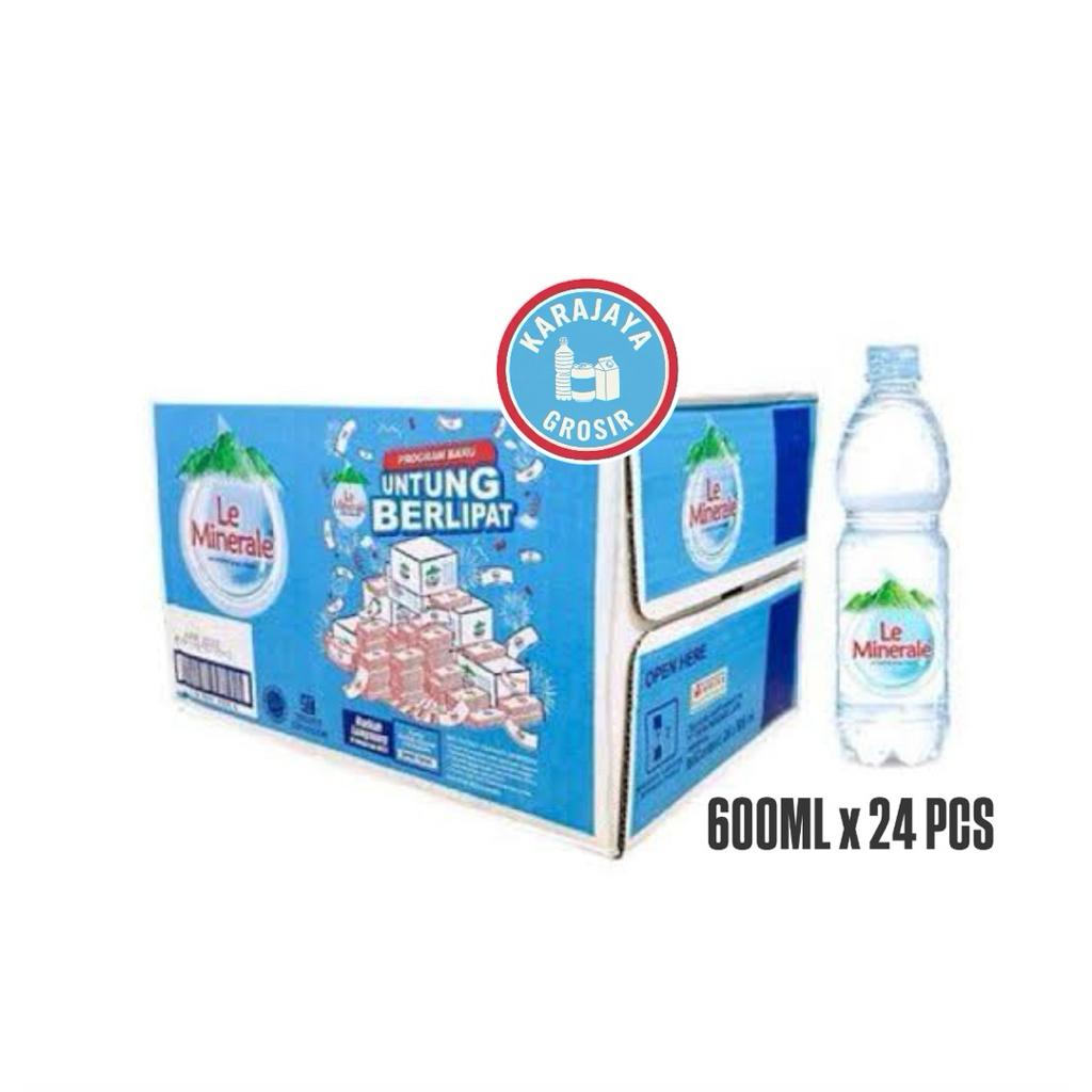 Le Minerale Air Mineral 600 ML 1 DUS