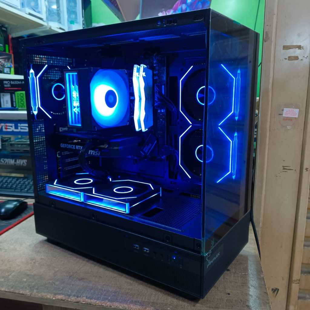 PC Gaming AMD Ryzen 7 8700F | MB Msi B650M Wi-fi & Bluetooth | VGA Msi RTX 5060 8 GB | Ram T-Force D