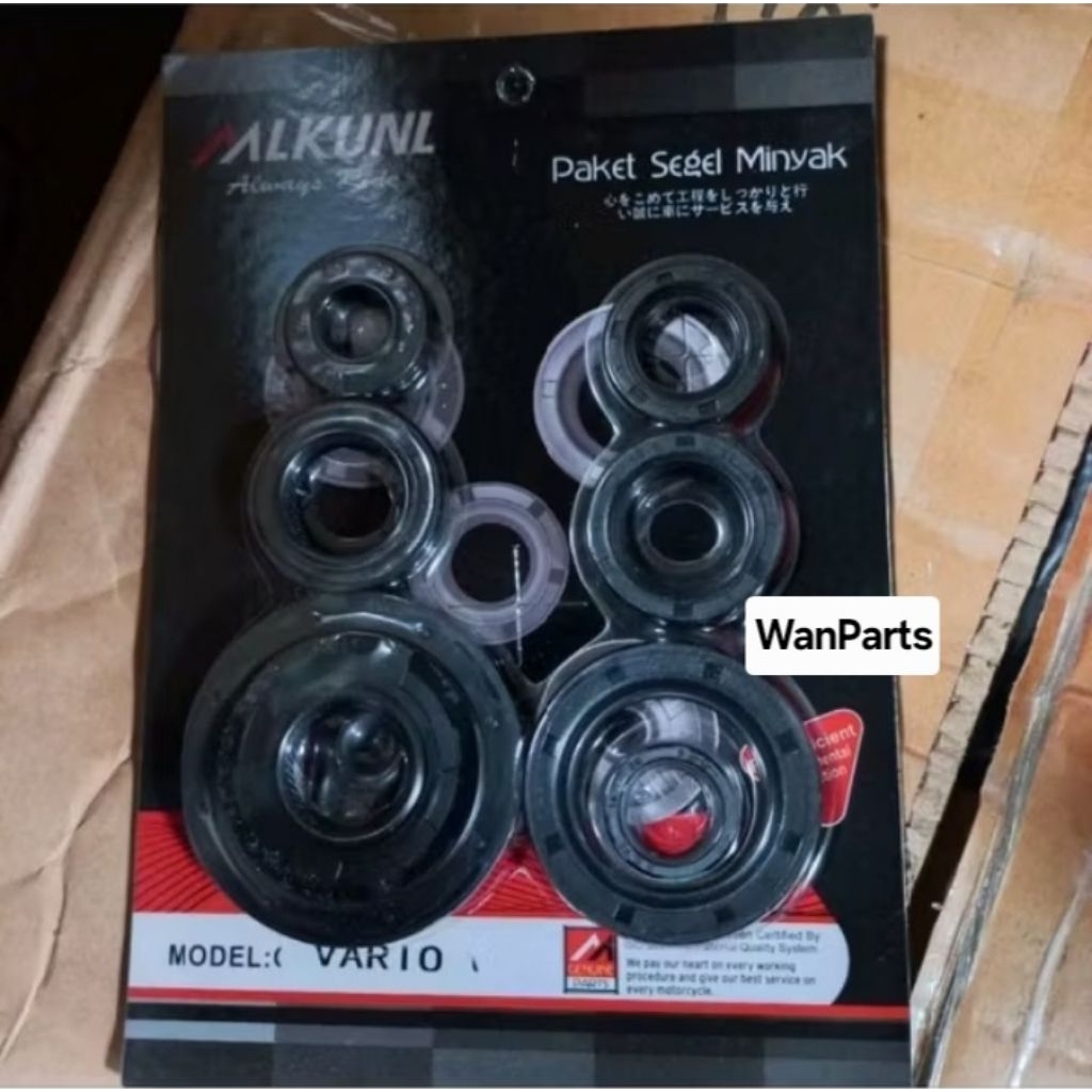SEAL KOMPLIT VARIO VARIO TECHNO 110 KARBU OIL SEAL KIT KOMPLIT MLKUNL