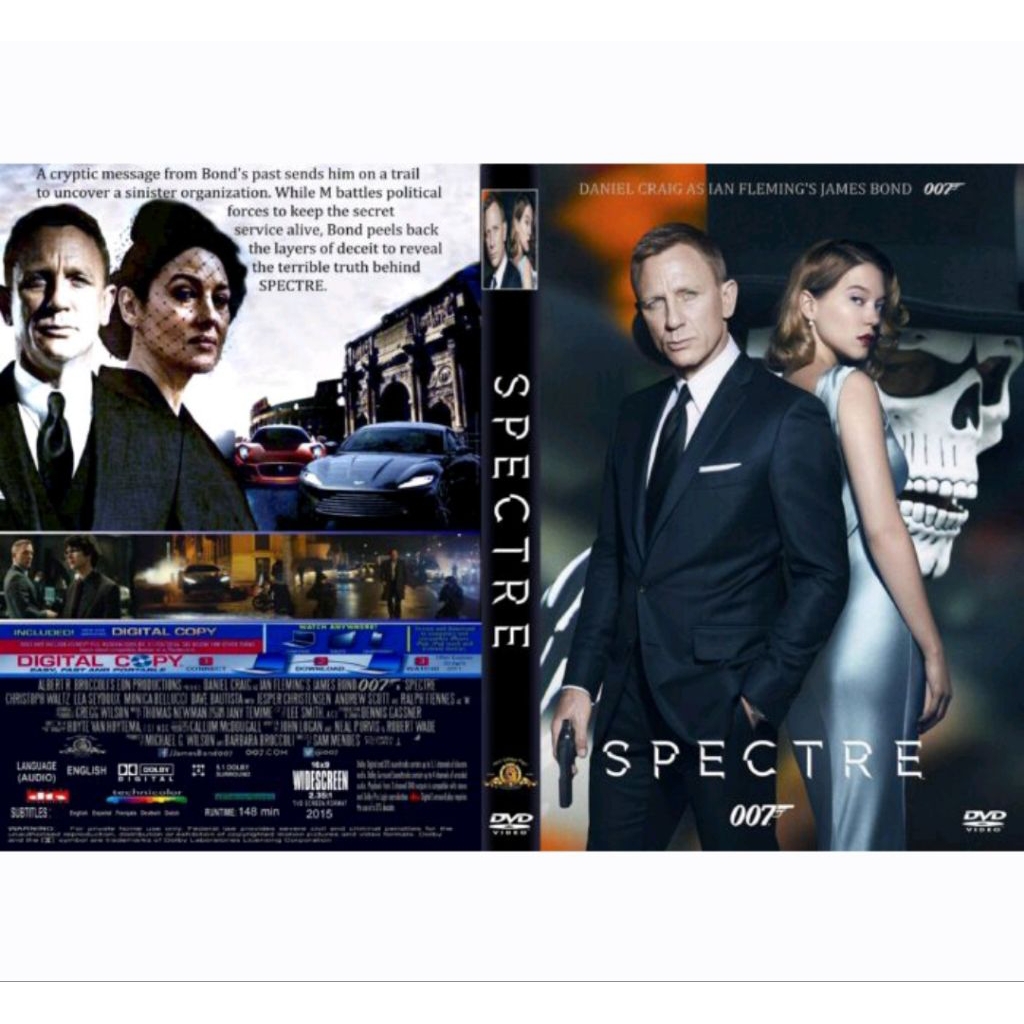 KASET DVD FILEM JAMES BOND 007 - SPECTER