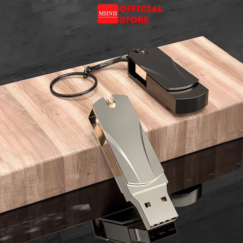 MIINII Flashdisk HP5-2TB Flash Drive Metal Waterproof USB 3.0 Pen Drive High Speed