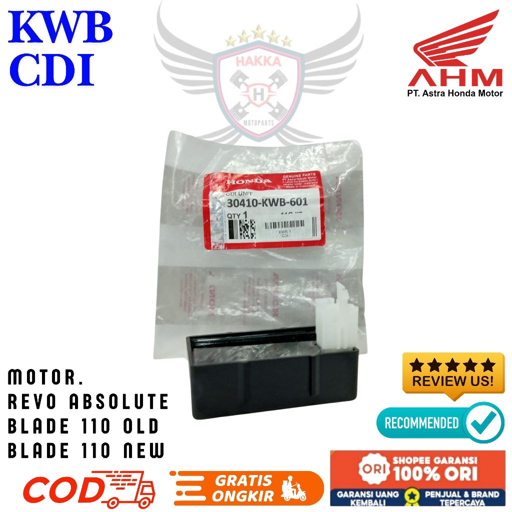 KWB ORIGINAL CDI HONDA REVO FIT,CDI HONDA REVO FIT NEW,CDI HONDA REVO ABSOLUTE,CDI HONDA REVO REPSOL