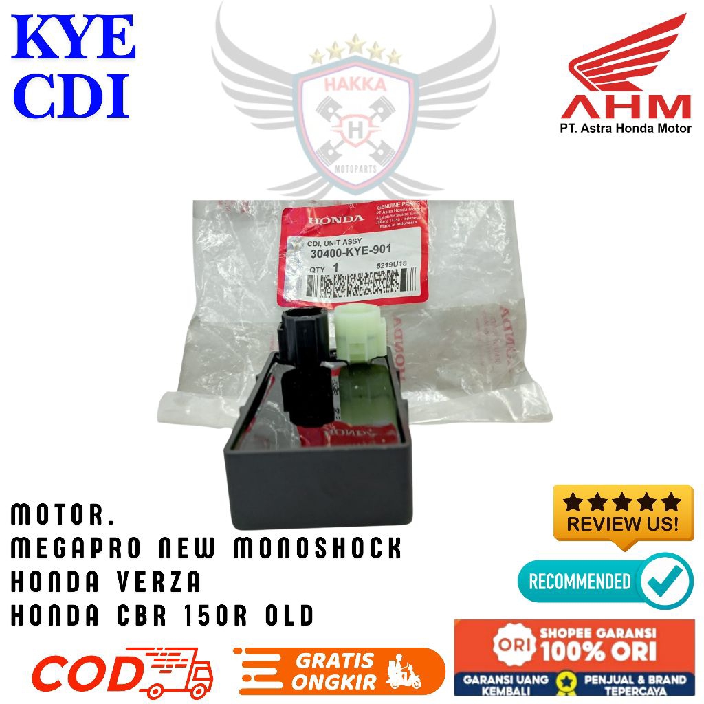 KYE ORIGINAL CDI HONDA MEGAPRO NEW,CDI HONDA MEGAPRO NEW MONOSHOCK,CDI HONDA MEGAPRO 150