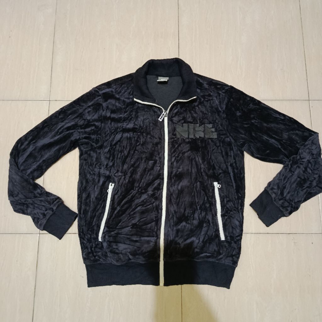 Jacket Casual Velvet Bomber Nike Size M Original