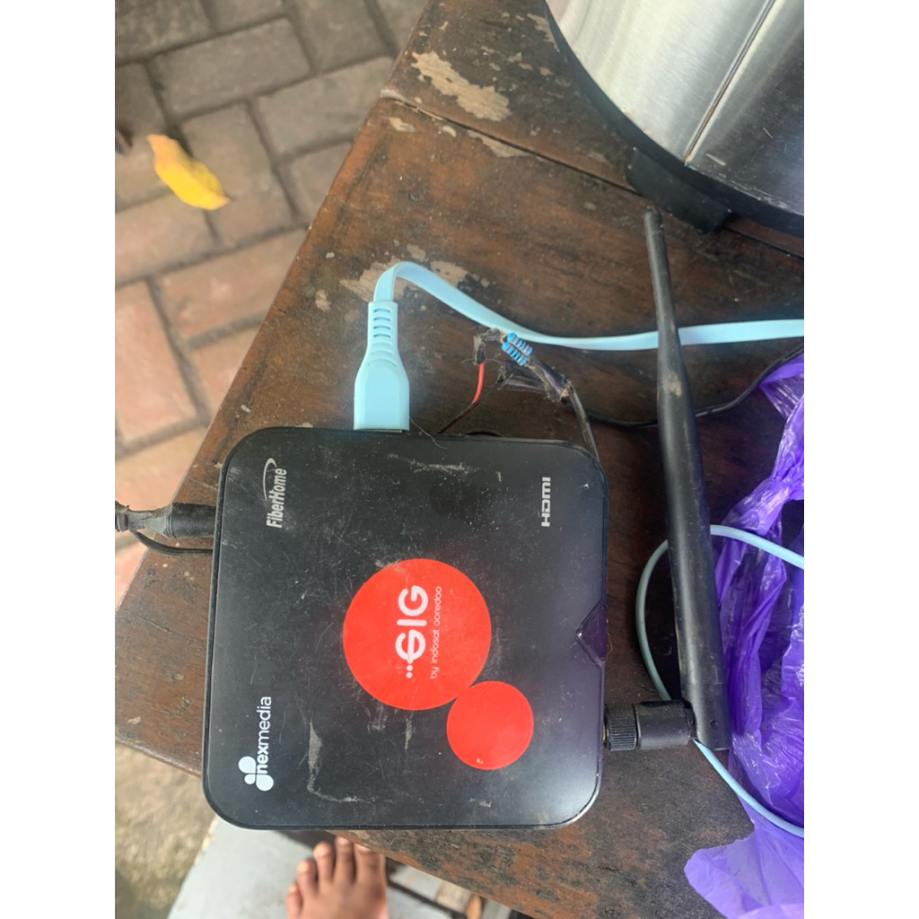 STB HG680P GIG RAM 1 mod kipas mod antena