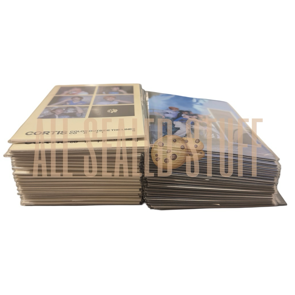 [ready stock] cortis - ‘color outside the lines’ weverse ver album sealed murah