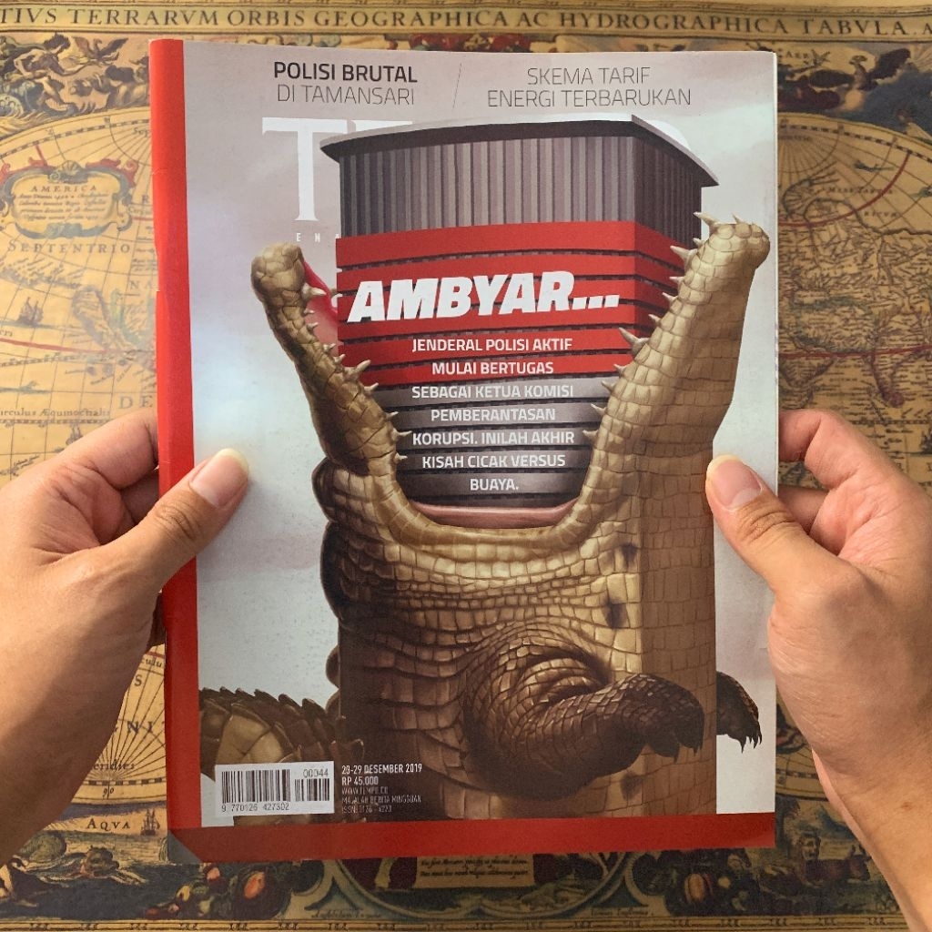 LITERIA - (Cover Majalah Menarik) Majalah Tempo