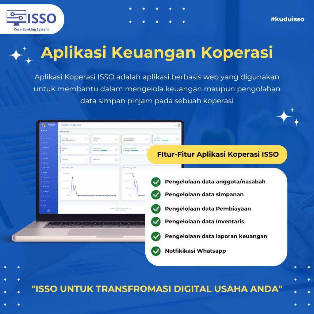 Aplikasi Koperasi ISSO (Berbasis Website)