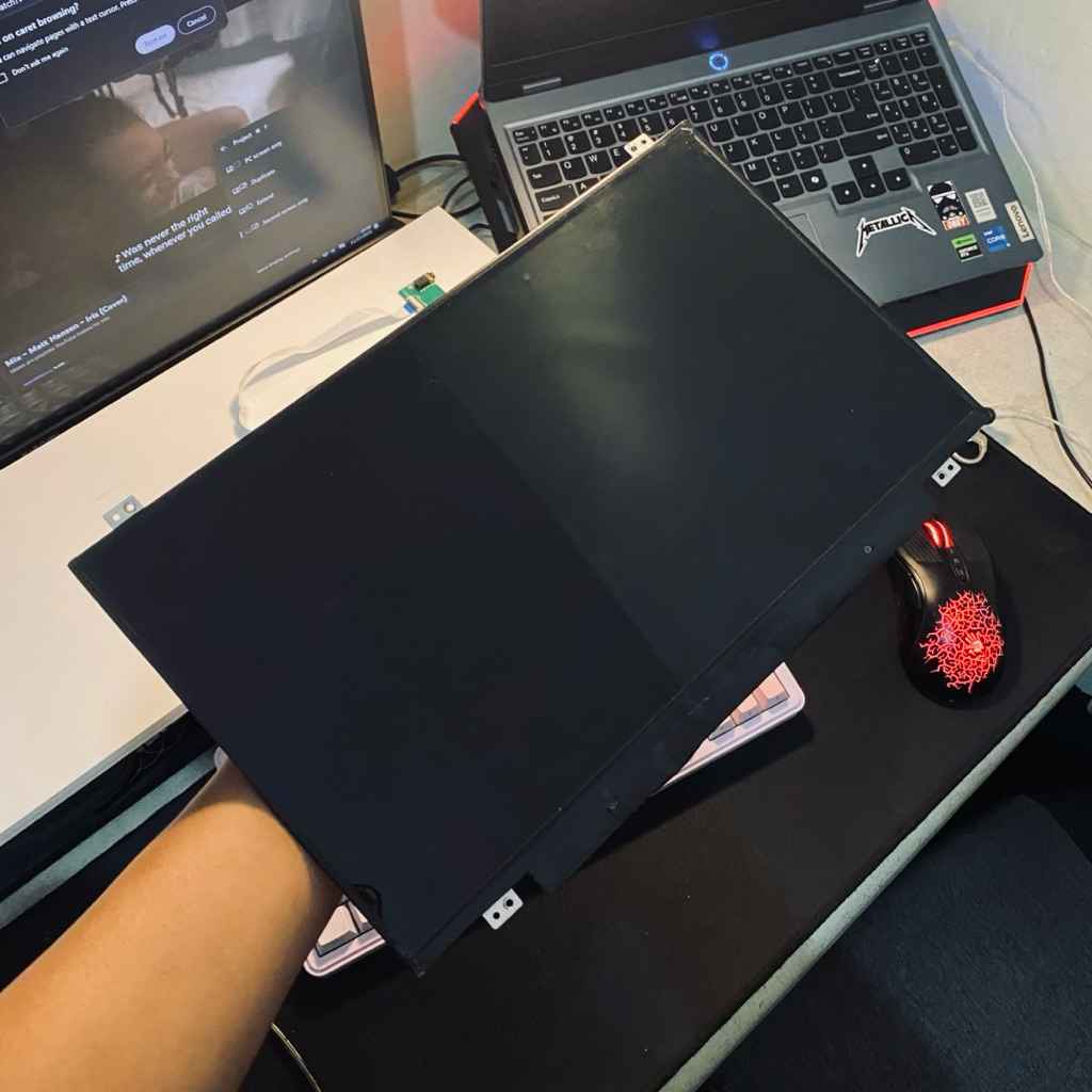 [Paket Mini Monitor Murah] LCD BEKAS COPOTAN ASUS X441UV + MAINBOARD MONITOR LAYAR LAPTOP 30 PIN SLI