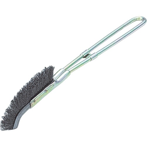 TRUSCO Channel Brush, J-Type, Steel Wire TB-2040