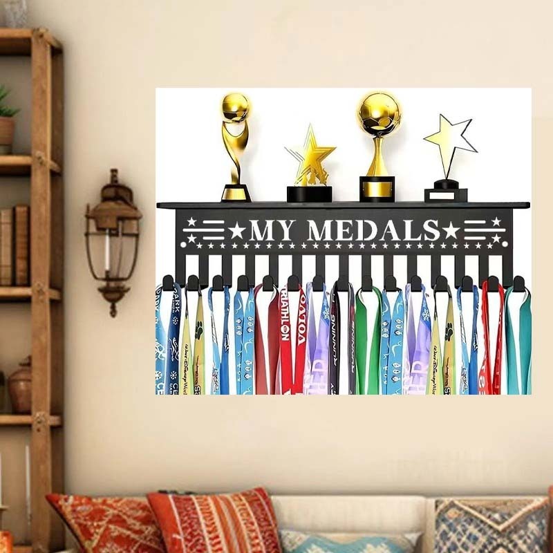 Rak Dinding Piala Aesthetic Rak Piala Minimalis Rak Buat Piala Dinding Rak Untuk Piala Dinding