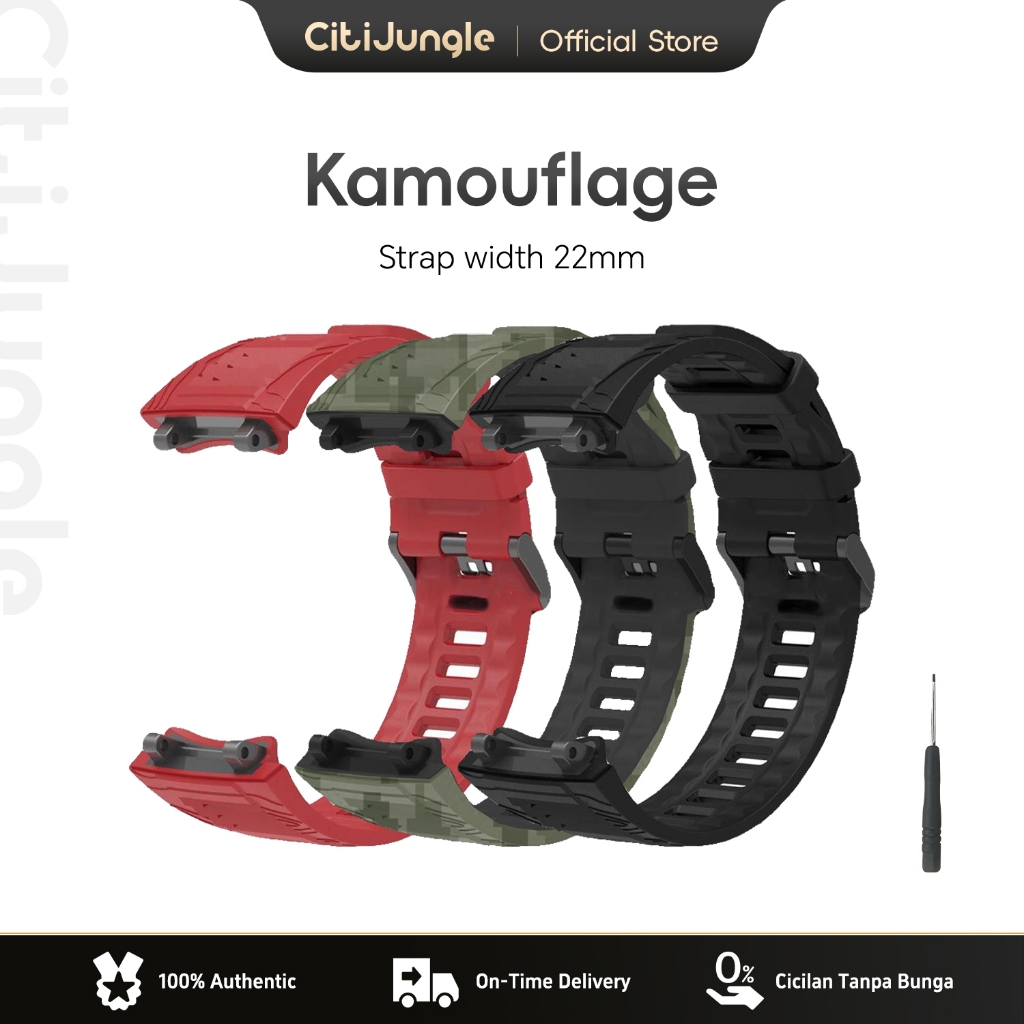 Citijungle Smartwatch Strap khusus GPS2(B78) Ringan Nyaman Mudah Dibersihkan