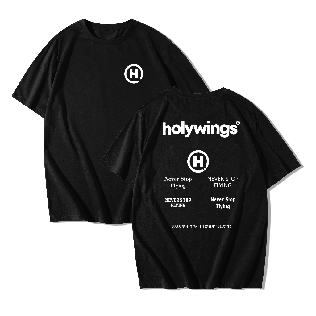 Tshirt Kaos Baju Holywings H New Best Seller Katun Combed premium Unisex