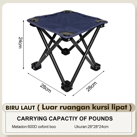 Uddjaya_ Kursi Kecil Yang Bisa Dilipat Serba Guna Kursi Malas Lipat Kursi Santai Kursi Kecil Lipat