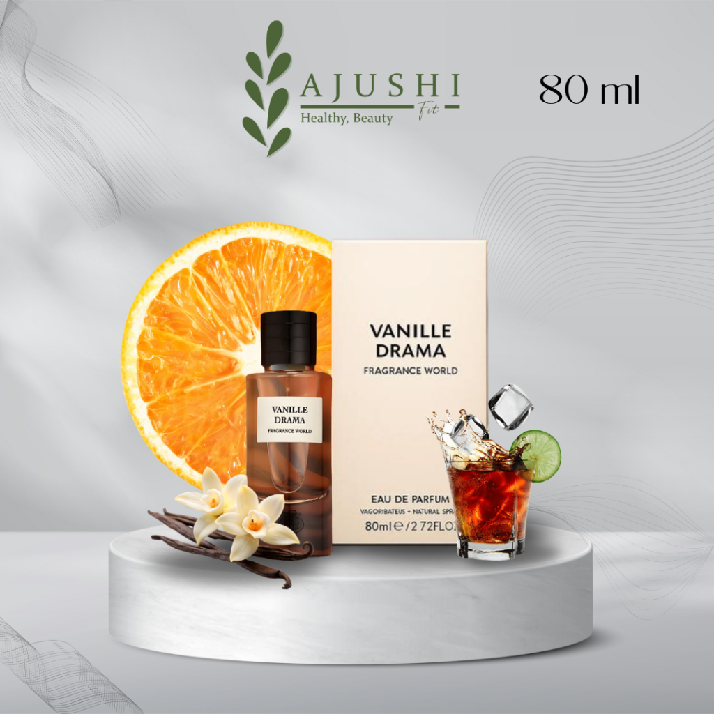 Parfum Fragrance World Vanille Drama Edp 80 ml