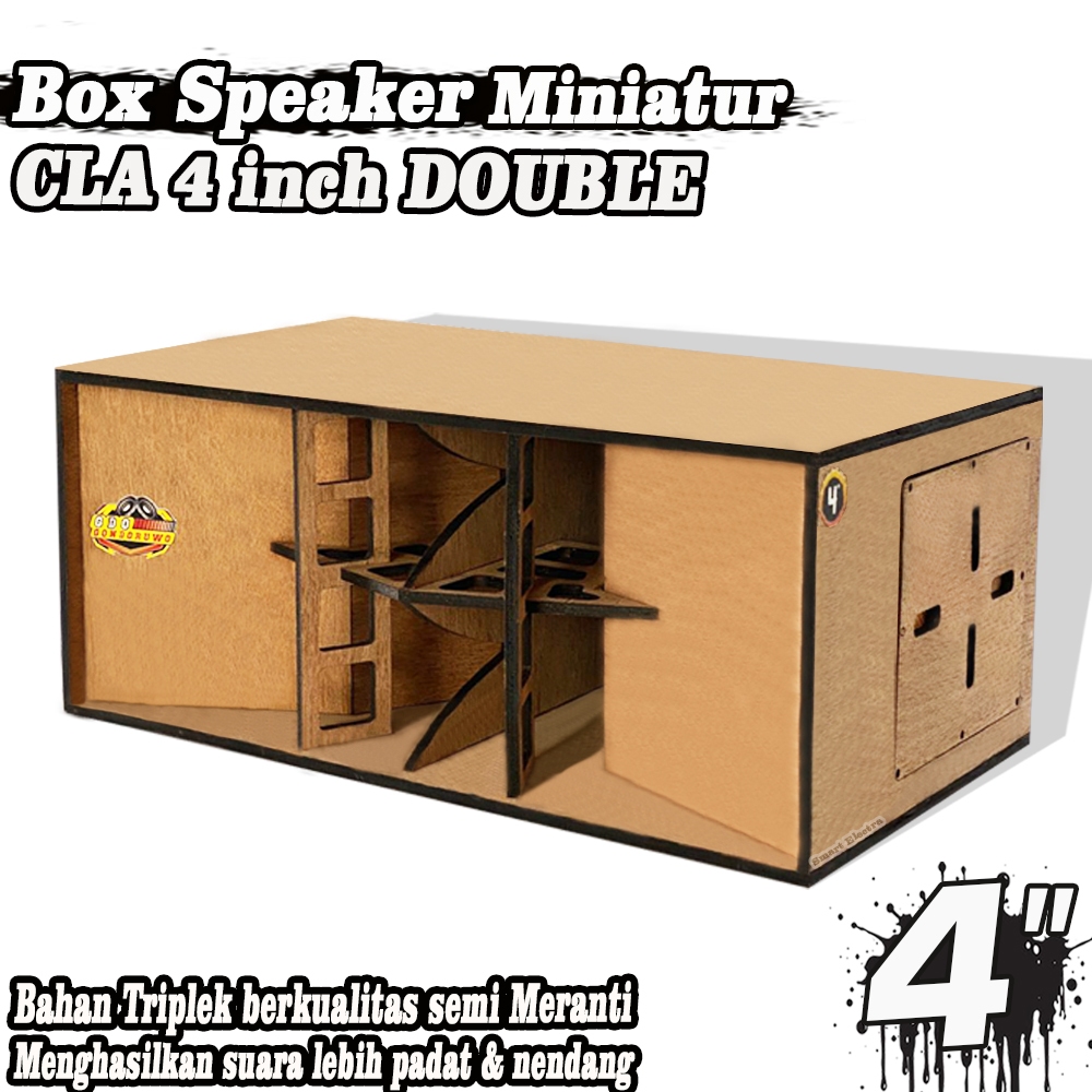 Box Speaker Miniatur CLA 4 INCH