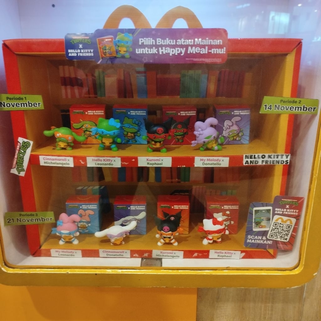 Mc d Happy meal TNT x sanrio