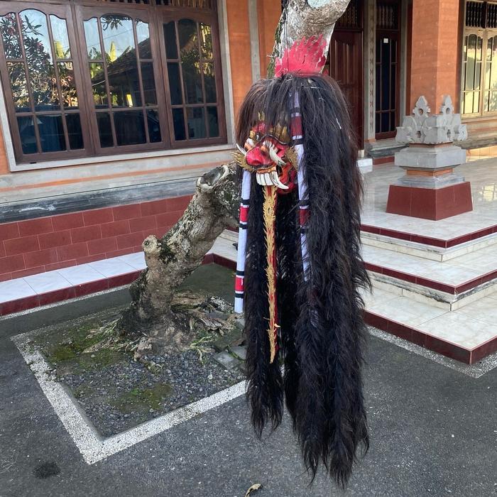 Topeng Rangda Agung - Tapel Rangda - Pajangan Rangda - Rangde Bali - Rangda Bali Anak Mainan