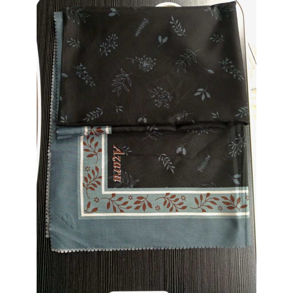 Hijab scraft syari oskara azara hijab segi empat voal premium