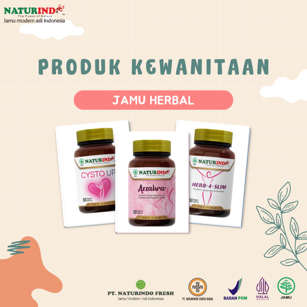 Obat Herbal Alami kesehatan kewanitaan gangguan nyeri haid penyembuhan kista myoma & menurunkan bera