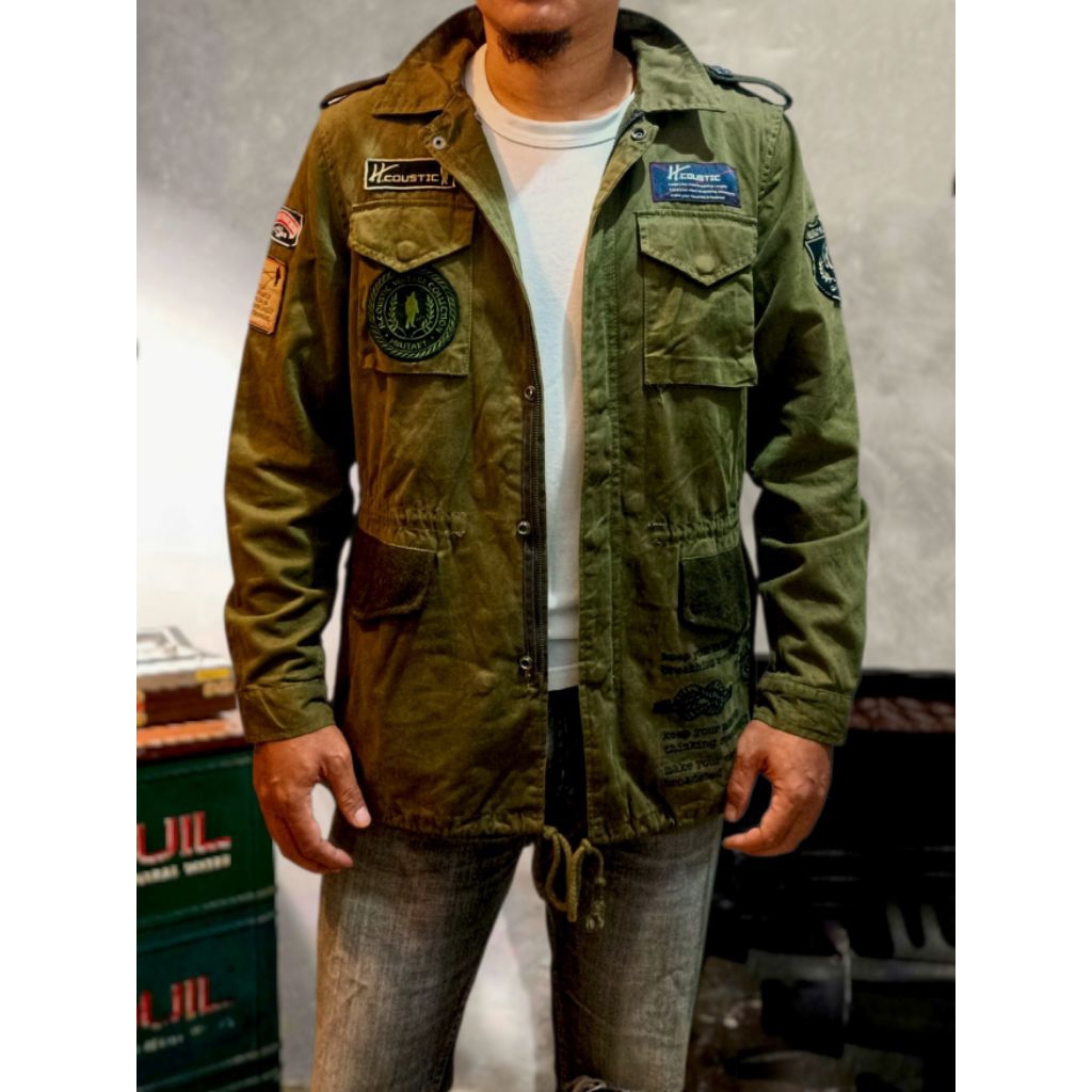 Utility Jaket M65 Style Army Looks