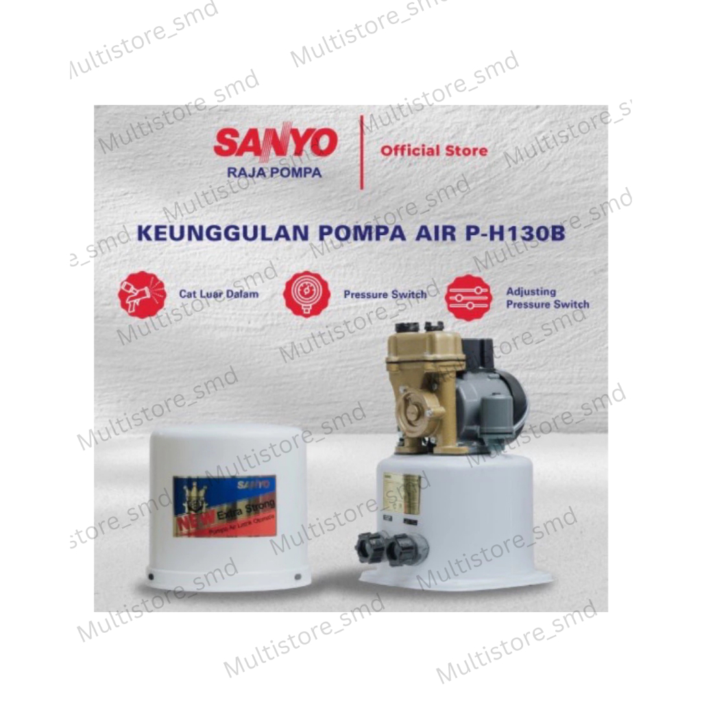 SANYO Pompa Air Sanyo PH130 B (otomatis)
