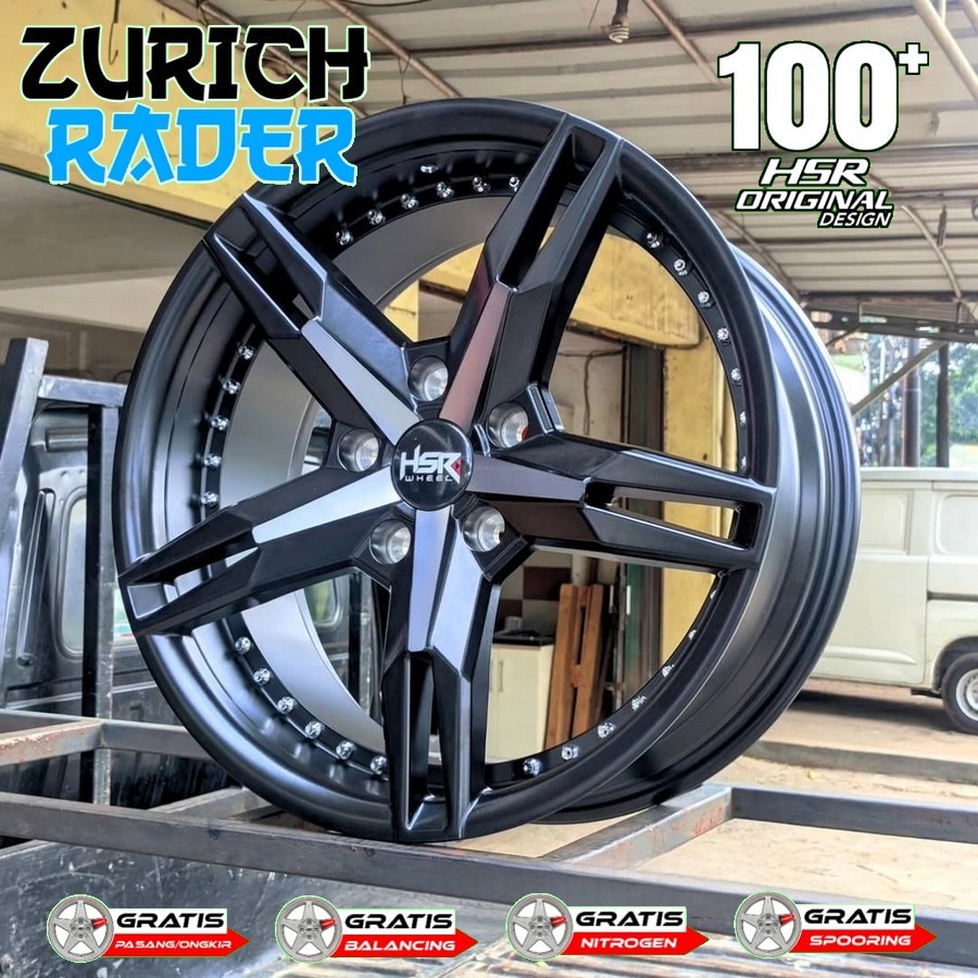 Velg Mobil Hsr Wheel Keunikai Ring 17 Untuk Civic Fd Terios Innova Brv Ertiga Xover Juke Almaz