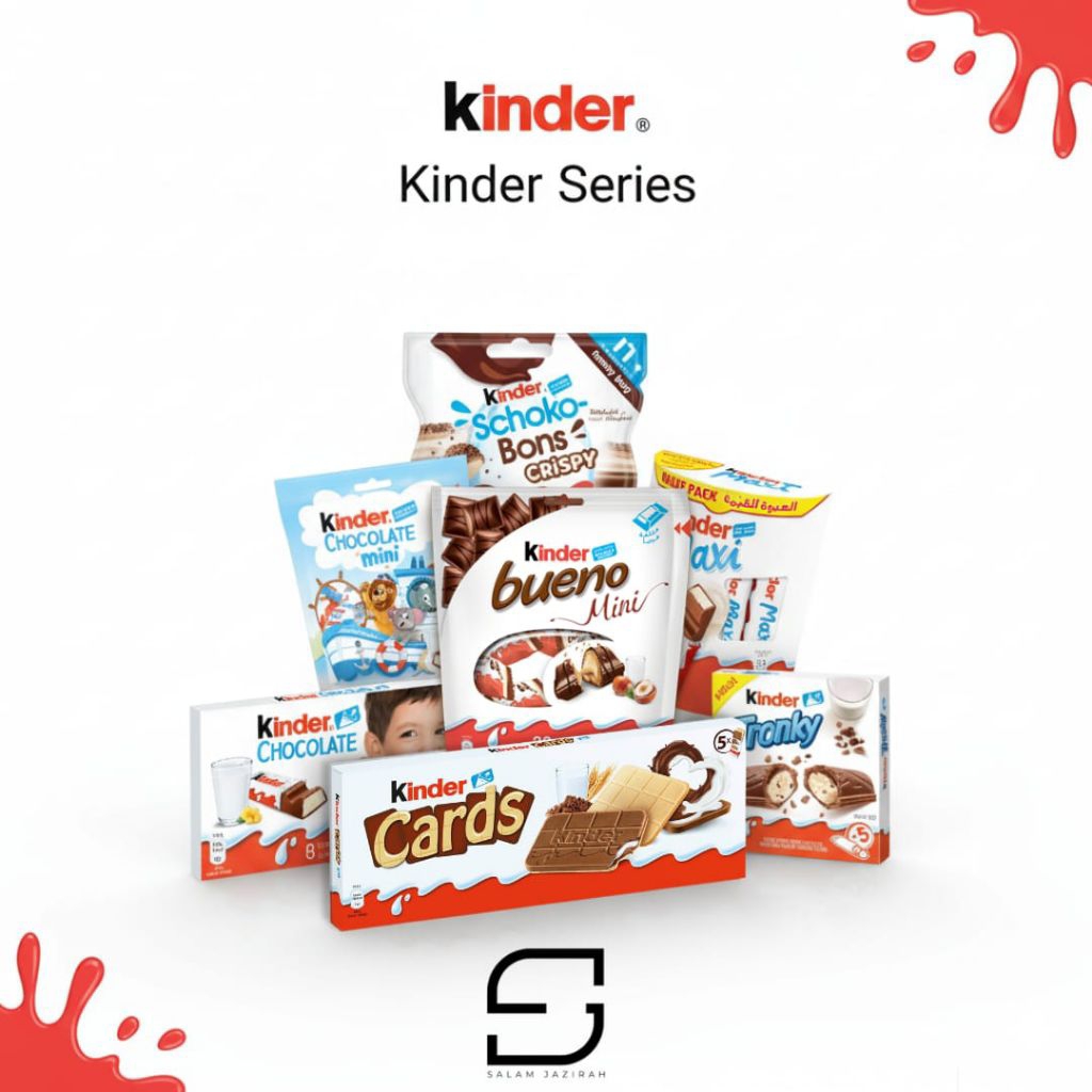 All Variant Kinder Series || Kinder Bueno Mini || Kinder Chocolate Mini || Kinder Cards || Kinder Sh