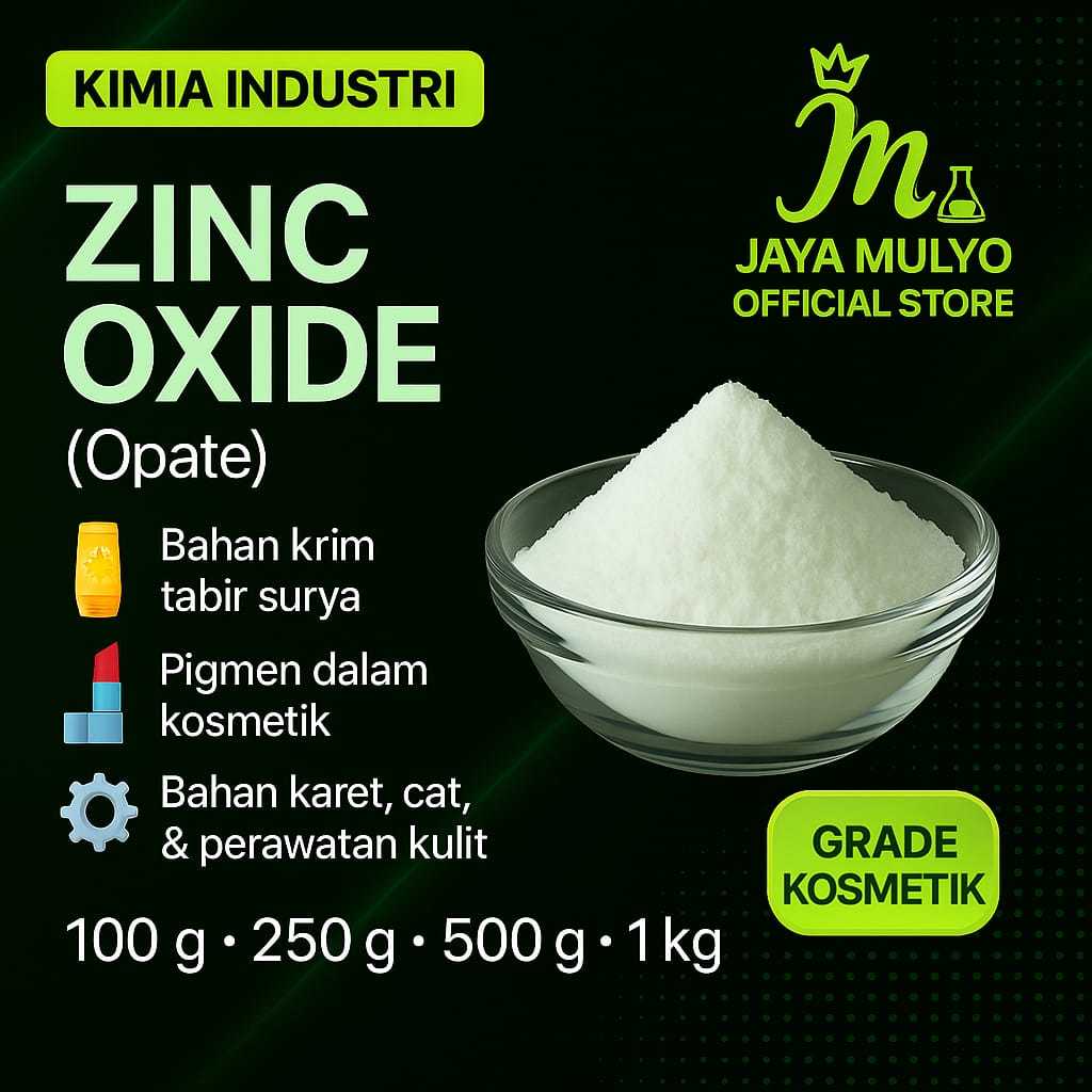 Zinc Oxide 500 gr / ZnO
