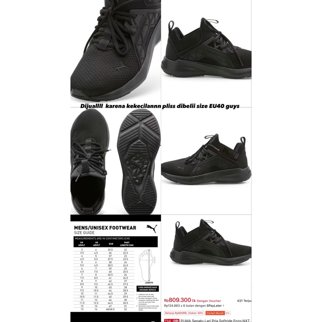 sepatu lari puma