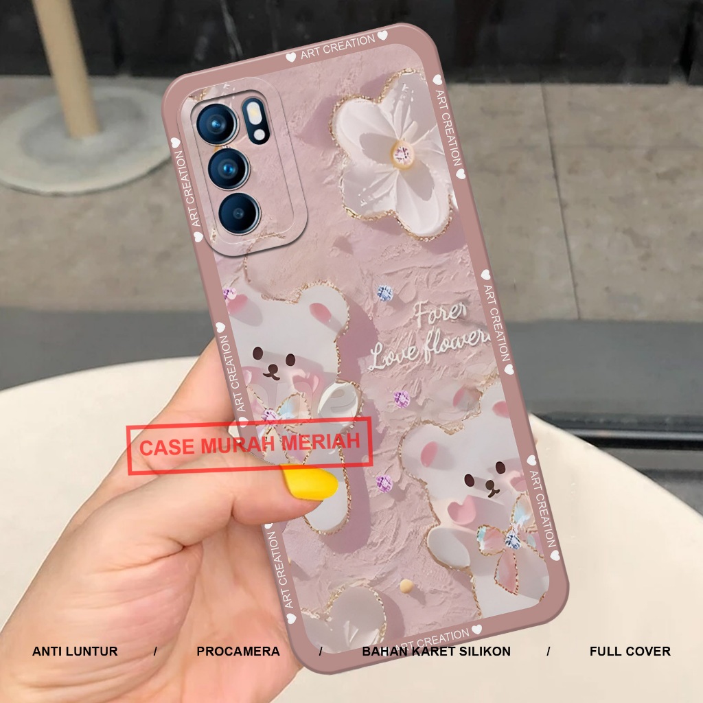 Case Oppo Reno 6 - Casing Hp Oppo Reno 6 Softcase Silikon Procamera - Softcase Oppo Reno 6 - Silikon
