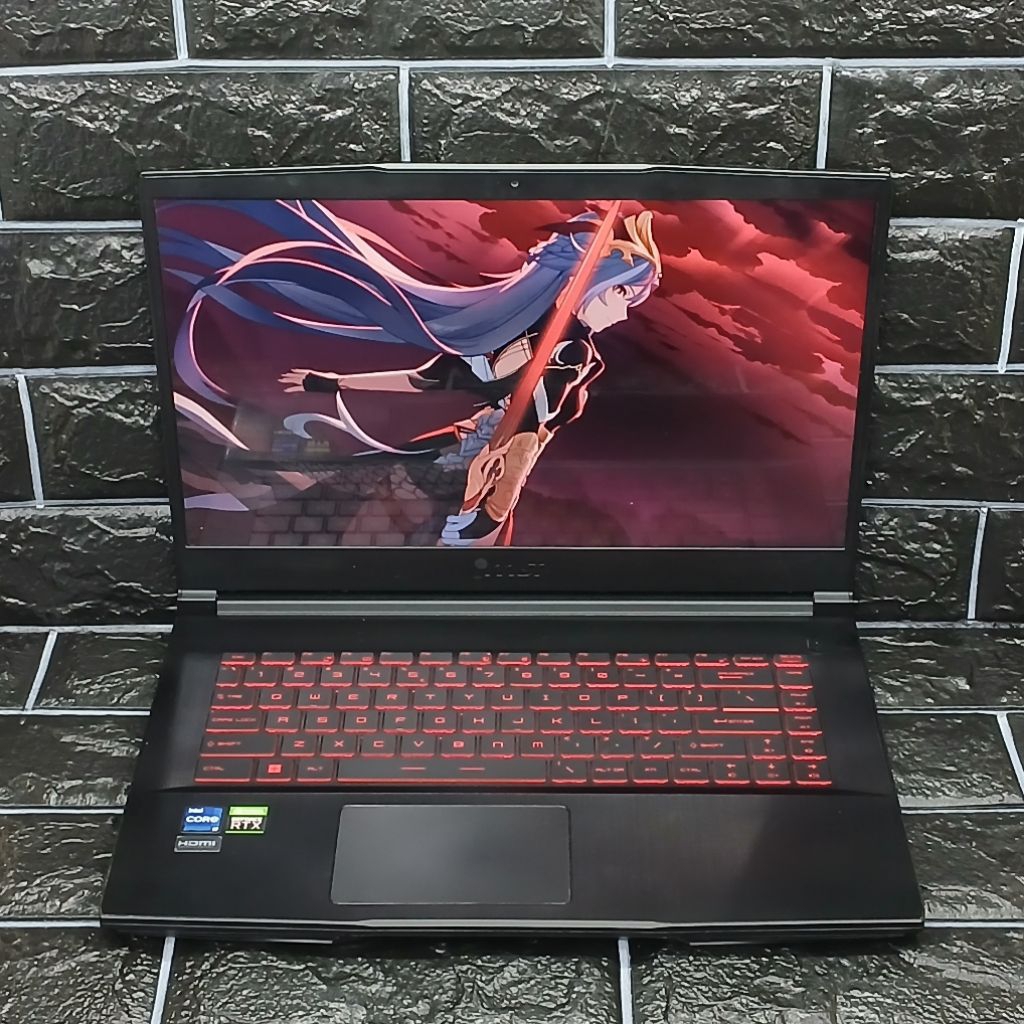 Laptop Gaming MSI GF63 Thin 11UC 11th Gen Intel Core I7-11800H 8/512GB RTX 3050