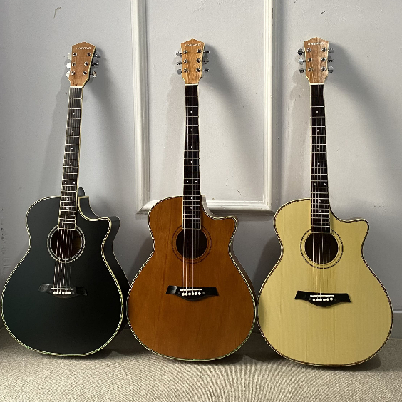 GITAR AKUSTIK UNBRND T-39 GN BLACK / BROWN / NATURAL