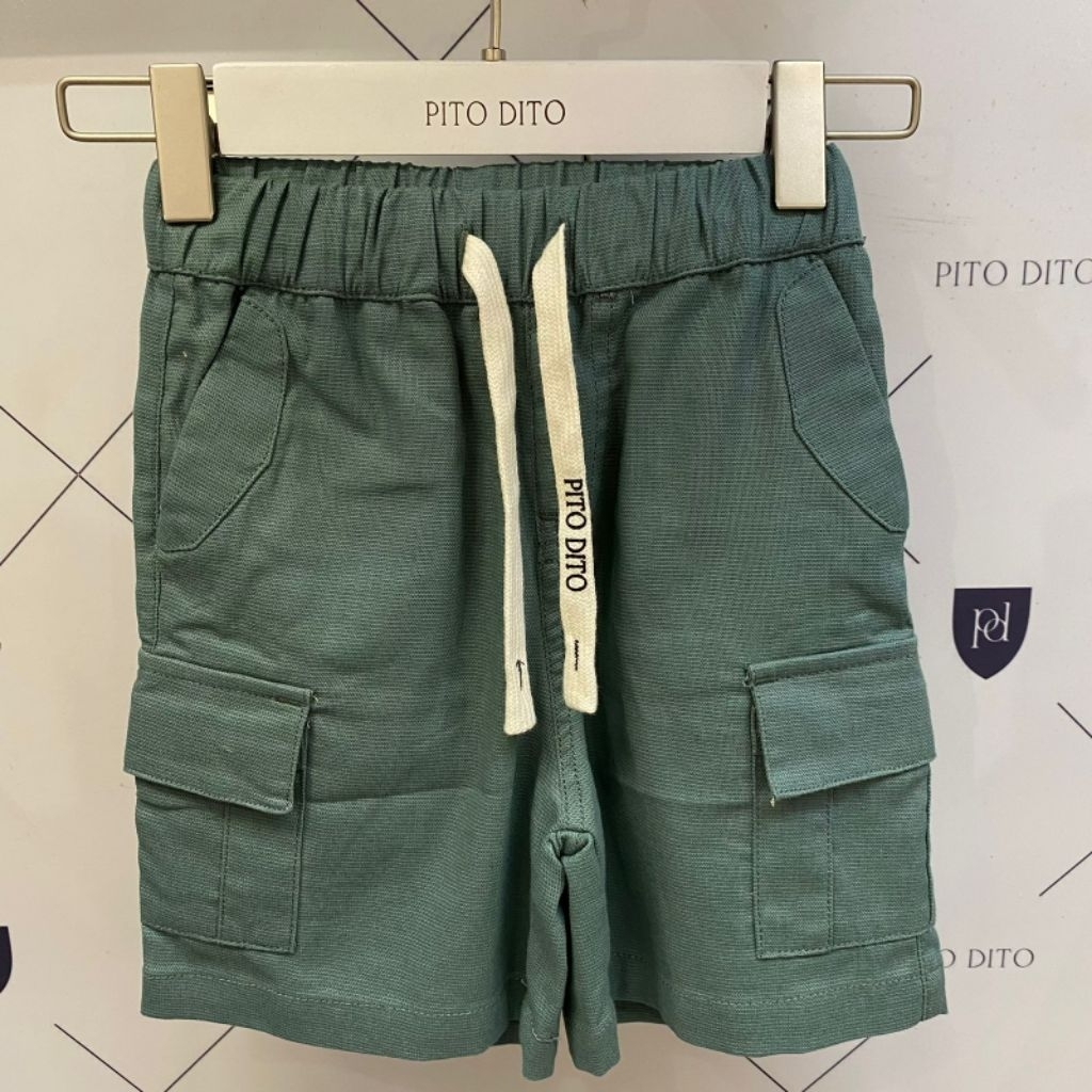 Pito Dito Celana Pendek Anak Laki Laki Pinggang Karet Original