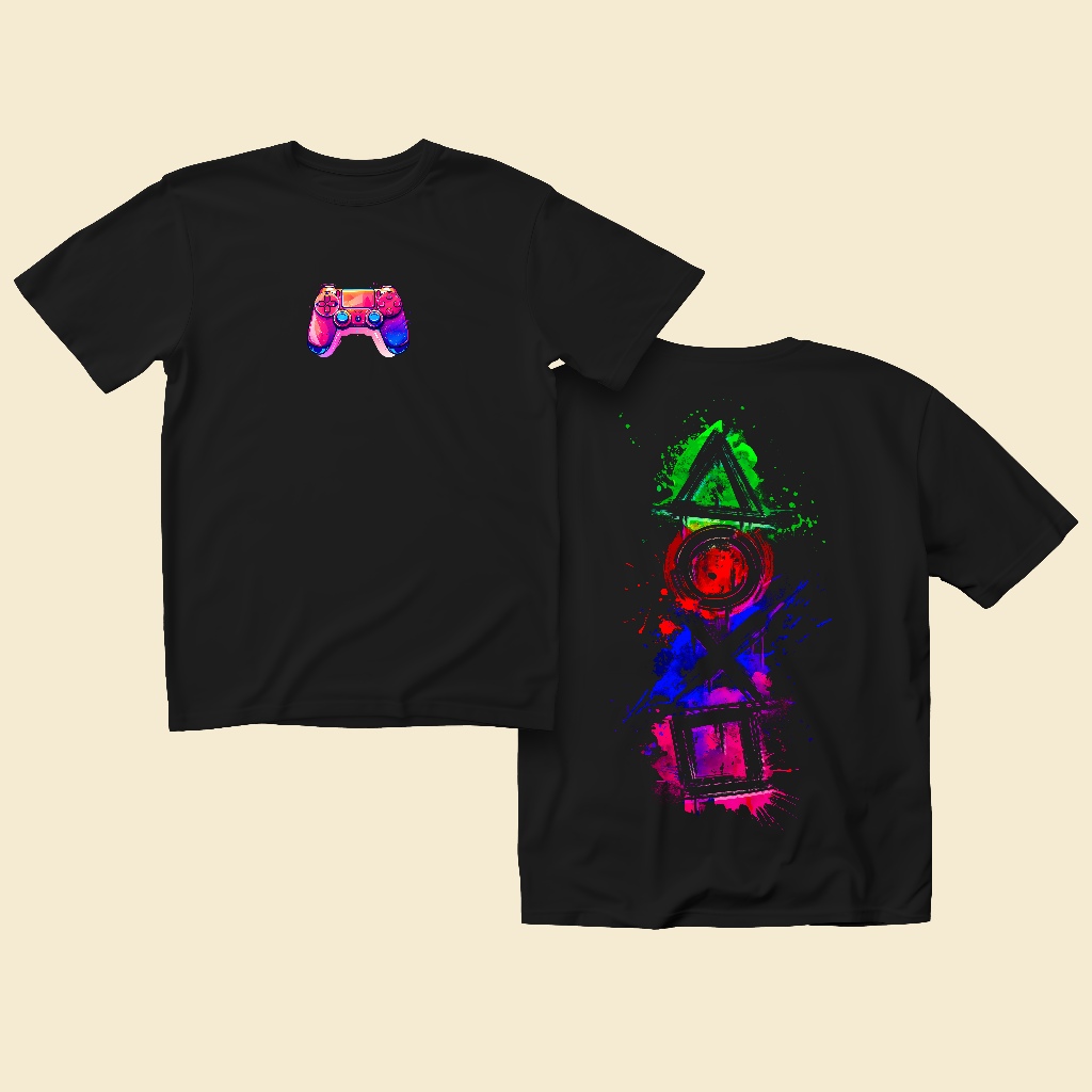 Kaos Gaming PlayStation Urban Style original FatBoB Tshirt