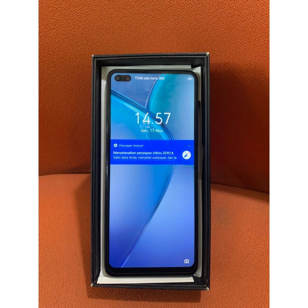 hp second Infinix zero 8 fullset minus batray gantian, ram 8/128