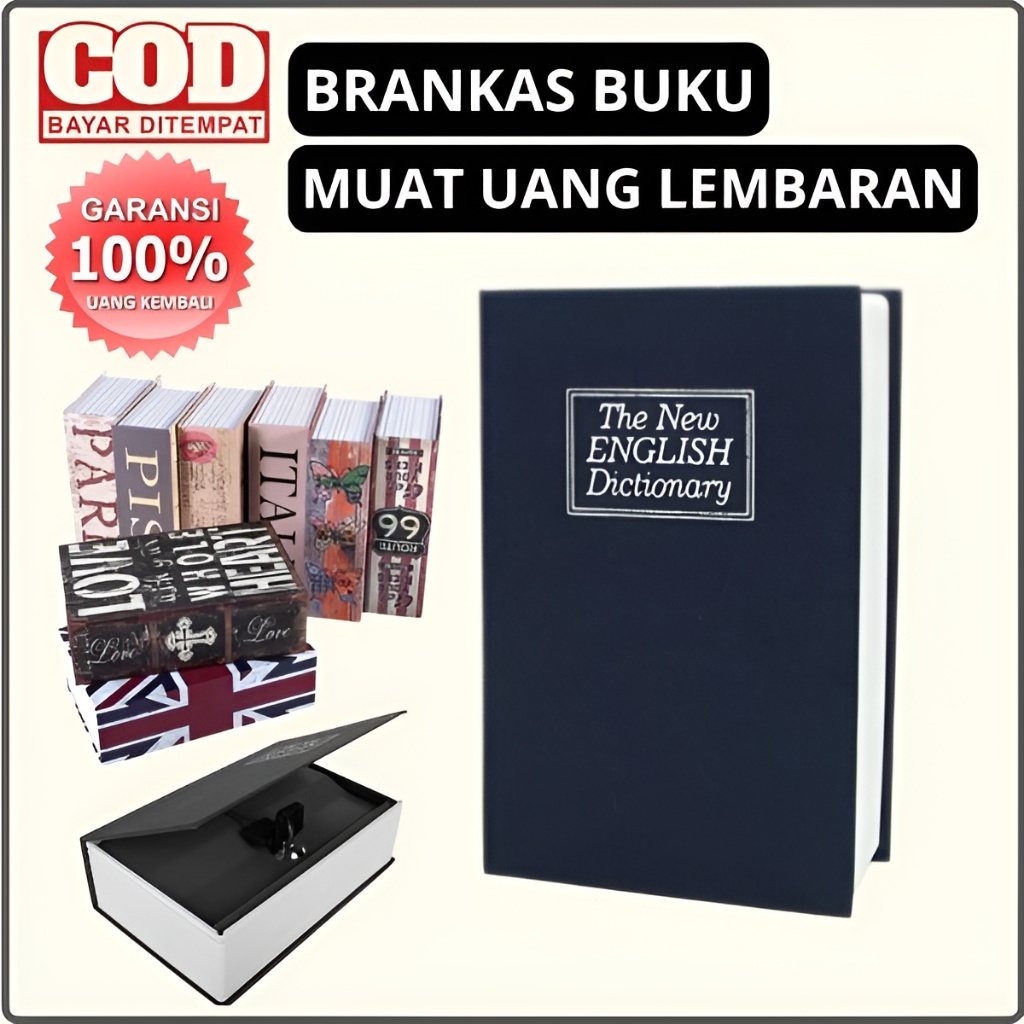 BRANKAS BRANGKAS BRANKAS MINI BRANGKAS MINI KOTAK BUKU KAMUS RAHASIA