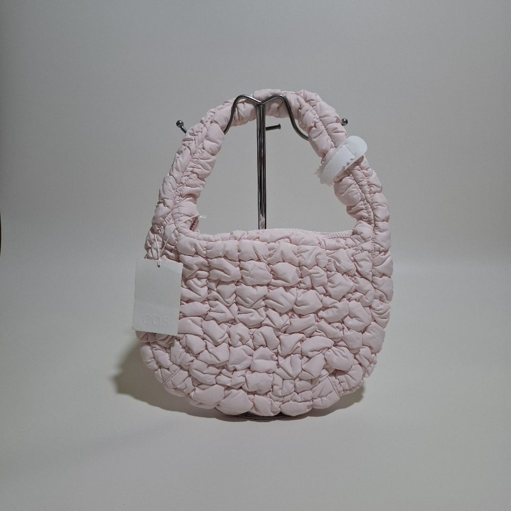 Cos Quilted Mini Bag Light Pink