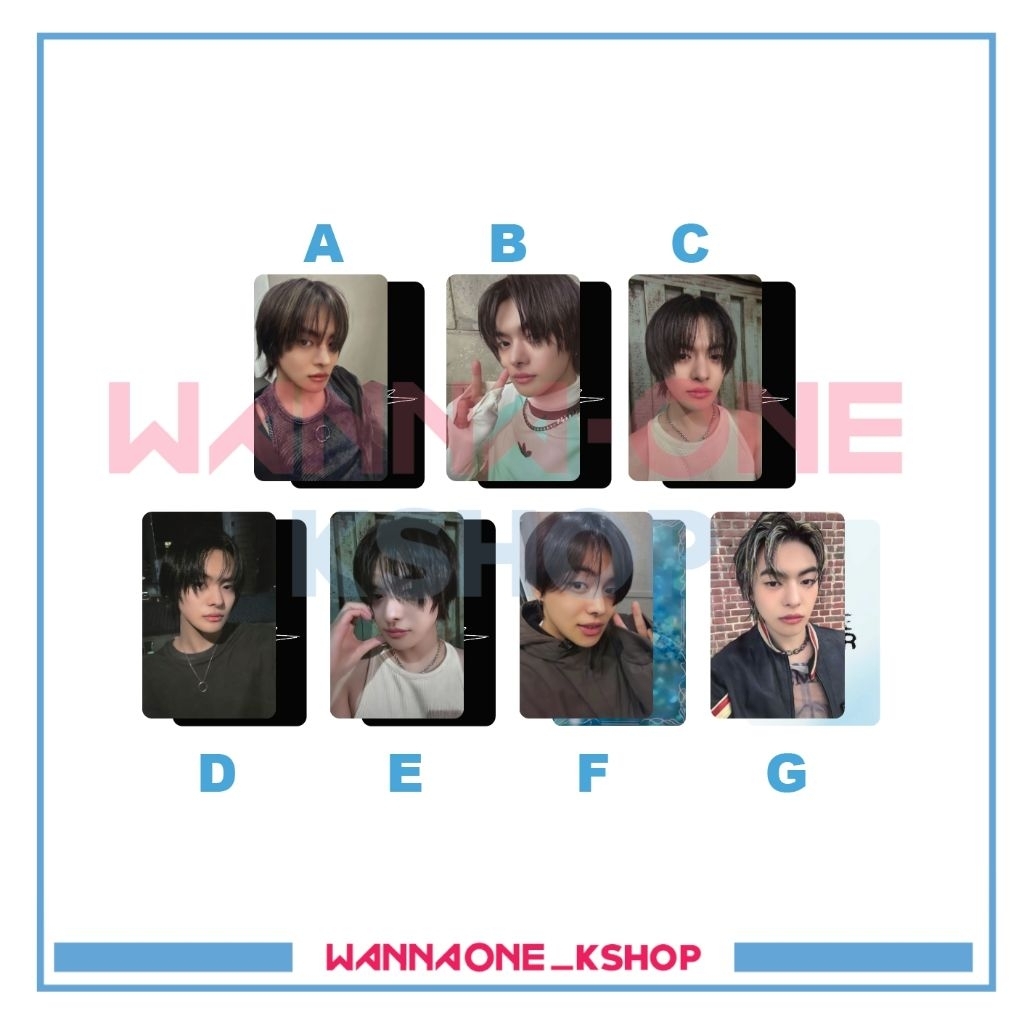 photocard Lee Leo Come Closer album pob