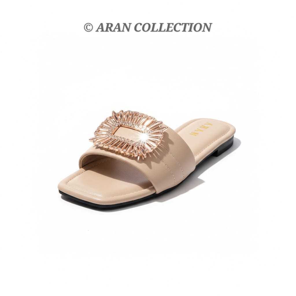 Nayy Sendal Selop Flat Wanita Sandal Teplek Wanita Bella