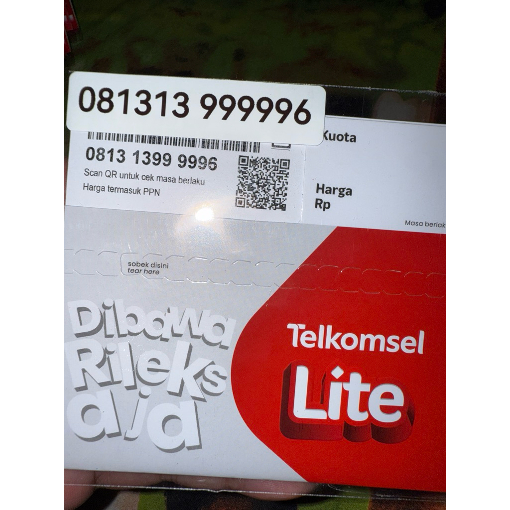 Nomor cantik telkomsel Simpati 4G kartu perdana nomer cantik Simpati 13 131 1313 131399 1313999 1313